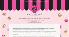 Desktop Screenshot of halocupcake.com