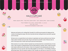 Tablet Screenshot of halocupcake.com